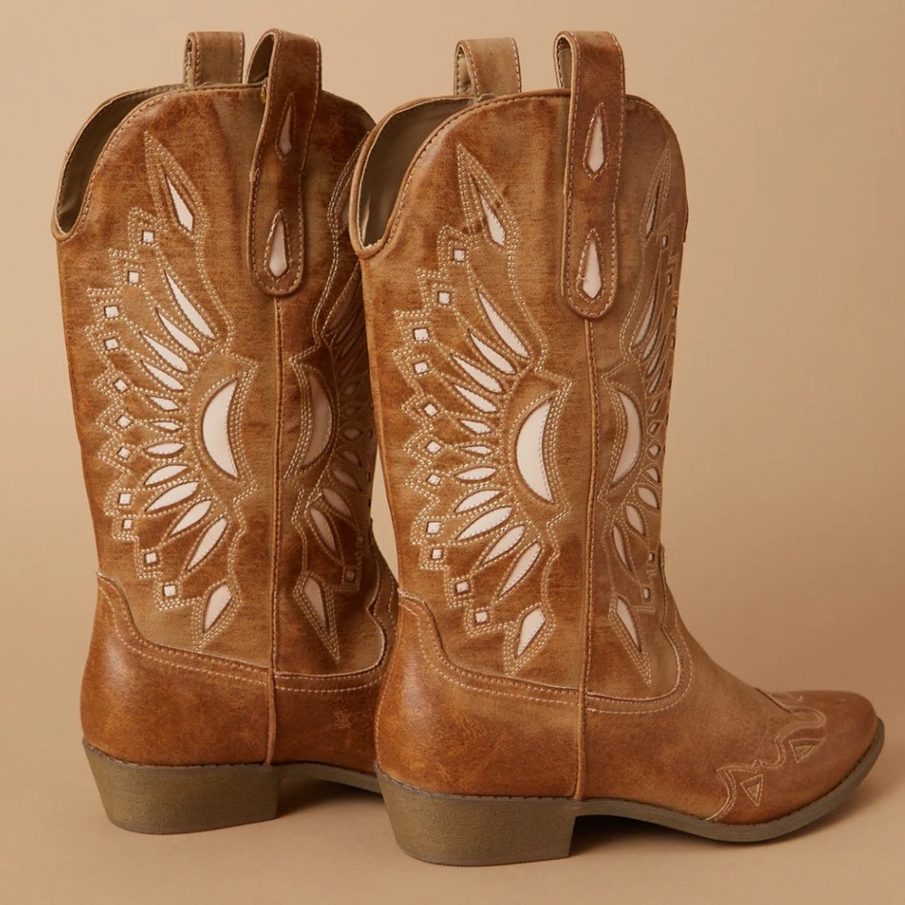 Bandera Cutout Western Boots